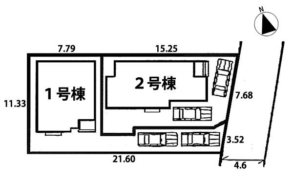 Compartment figure. 23,900,000 yen, 4LDK, Land area 124.95 sq m , Building area 101.44 sq m