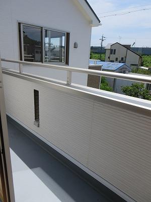 Balcony. Balcony of the same specification