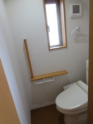 Toilet. Toilet of the same specification