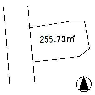 Compartment figure. Land price 19,330,000 yen, Land area 255.73 sq m