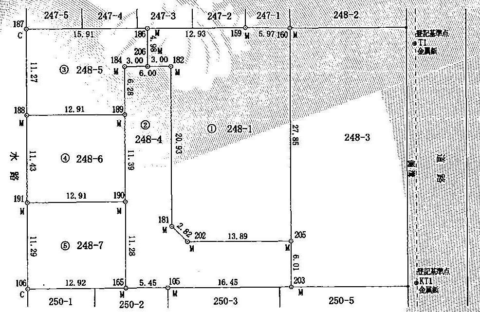 Compartment figure. Land price 17,398,000 yen, Land area 147.48 sq m compartment view