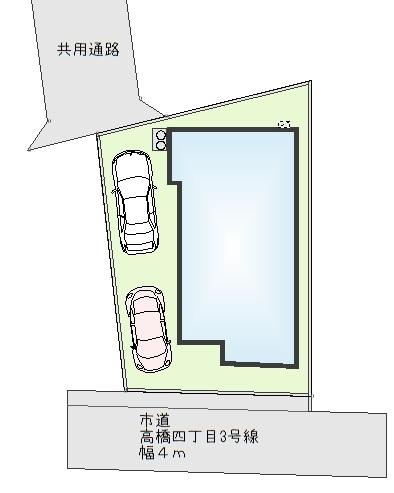 Compartment figure. 25.6 million yen, 4LDK, Land area 106.09 sq m , Building area 89.22 sq m