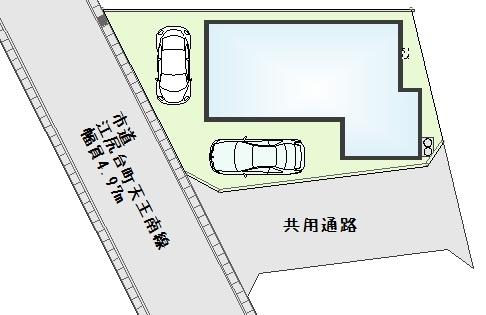 Floor plan. 25,700,000 yen, 4LDK, Land area 106.03 sq m , Is a floor plan of the building area 92.11 sq m car park! 