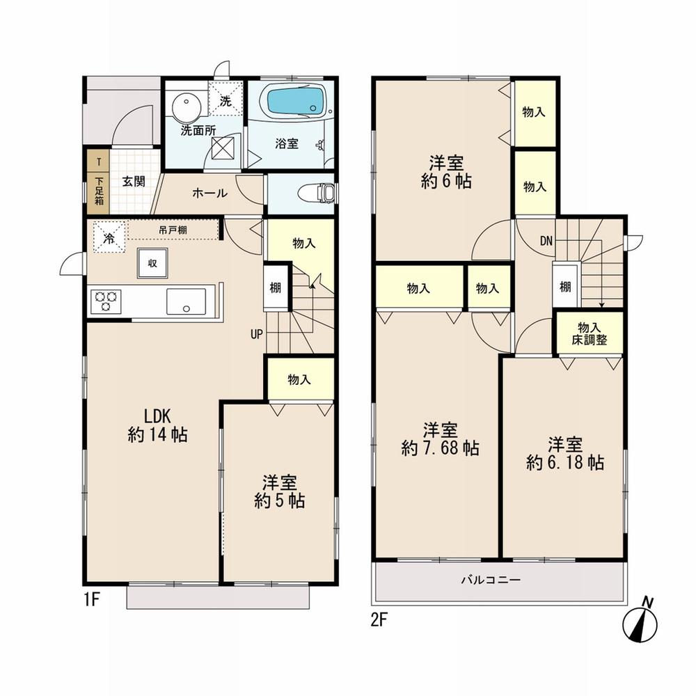 Floor plan. (A), Price 23.8 million yen, 4LDK, Land area 110.86 sq m , Building area 92.01 sq m