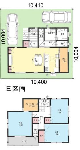 Floor plan. 27.5 million yen, 3LDK + S (storeroom), Land area 104.09 sq m , Building area 99.78 sq m