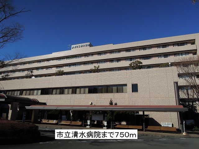 Hospital. 750m until the Municipal Shimizu Hospital (Hospital)