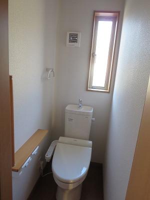 Toilet. Toilet of the same specification