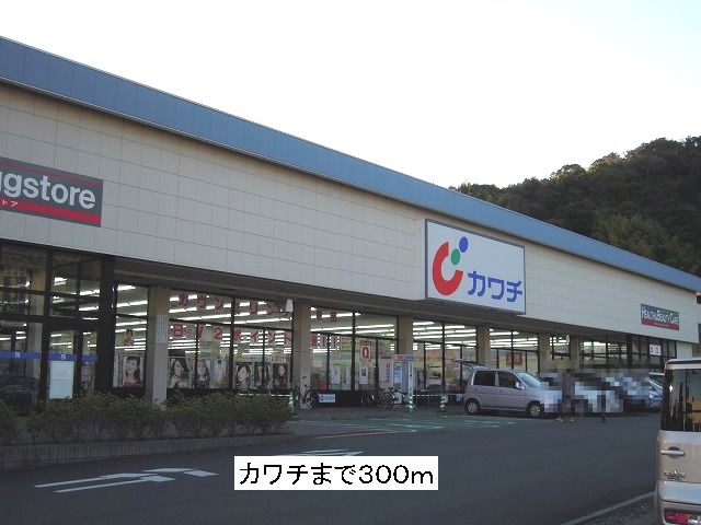 Dorakkusutoa. Kawachii 300m until (drugstore)