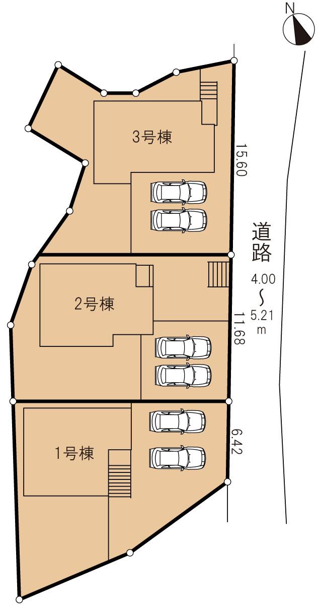 Compartment figure. 18,800,000 yen, 4LDK, Land area 189.08 sq m , Building area 93.95 sq m