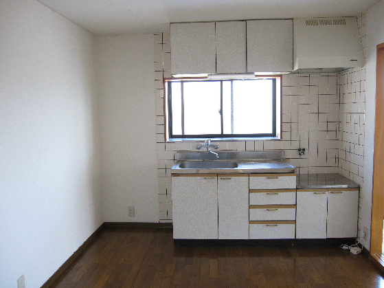 Kitchen. There are window