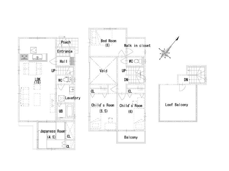 Other building plan example. Reference Plan Hinata house