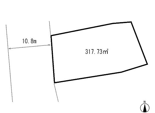 Compartment figure. Land price 19,330,000 yen, Land area 255.73 sq m