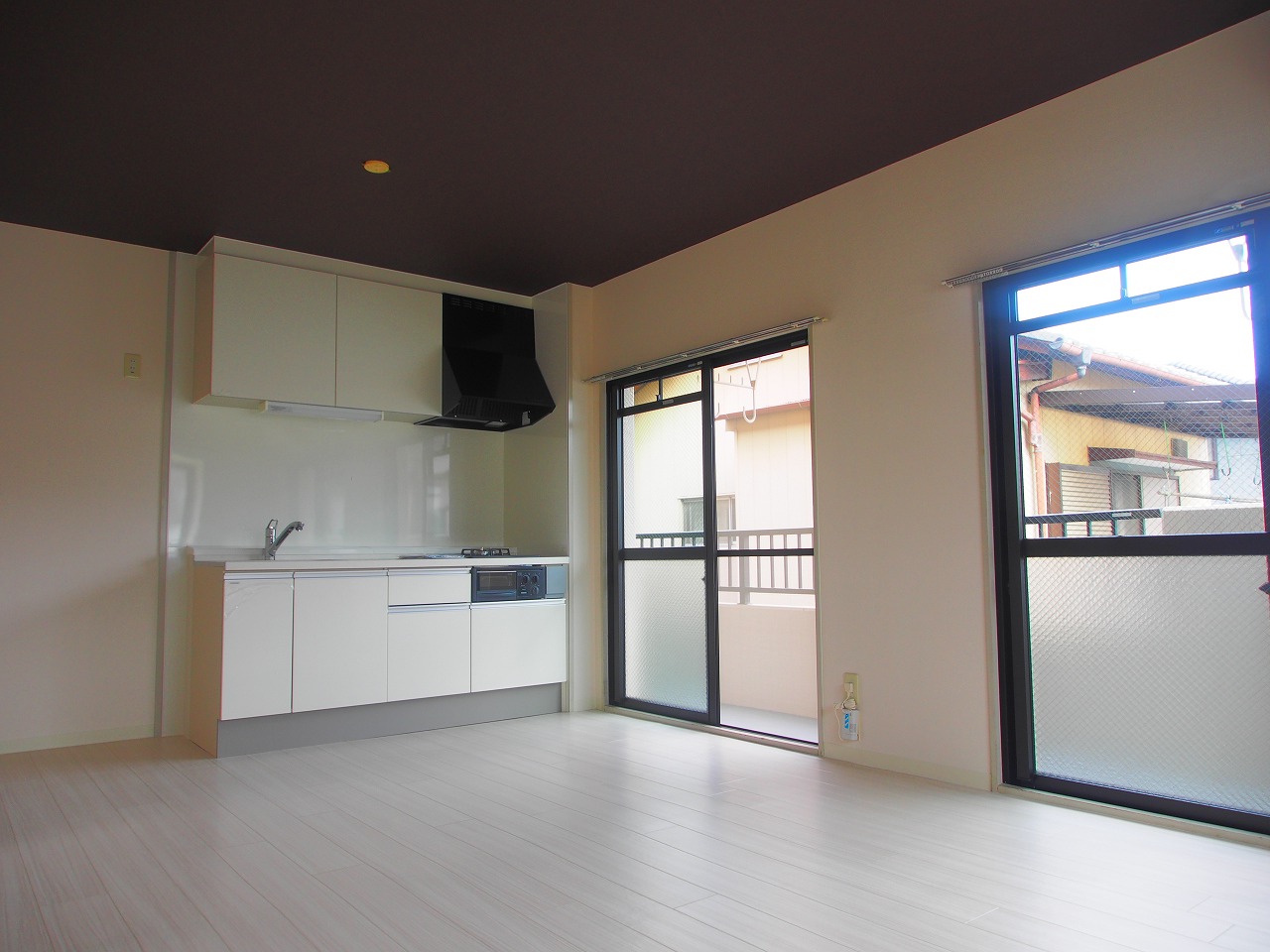 Living and room. Wide and bright LDK