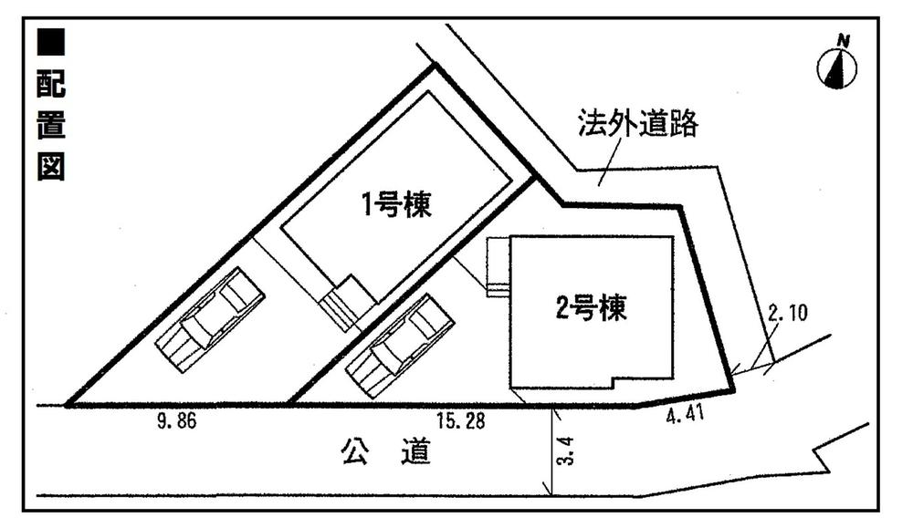 Compartment figure. 25,800,000 yen, 4LDK, Land area 125.61 sq m , Building area 94.77 sq m