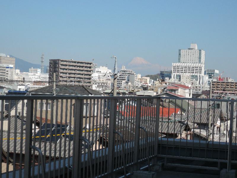 View photos from the dwelling unit. See the Fuji Wide balcony
