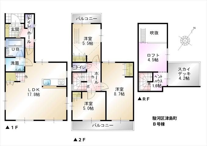 Floor plan. Compartment figure