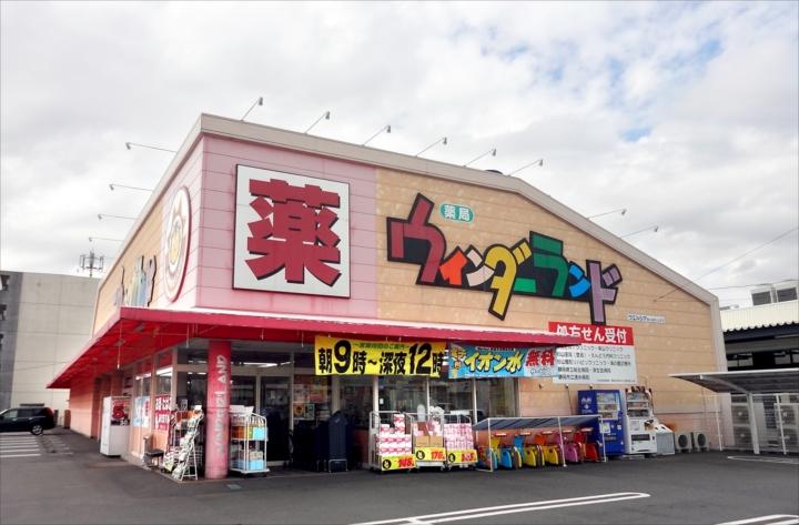 Drug store. 480m until Wynn Zehnder land Toro shop