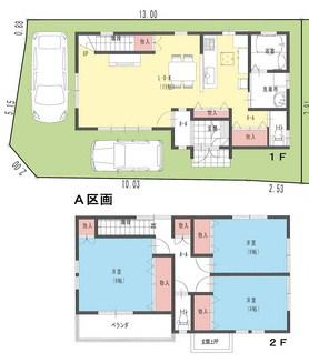 Floor plan. 27.5 million yen, 3LDK, Land area 101.62 sq m , Building area 101.02 sq m