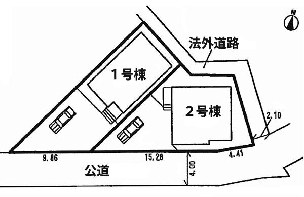 Compartment figure. 25,800,000 yen, 4LDK, Land area 125.61 sq m , Building area 94.77 sq m