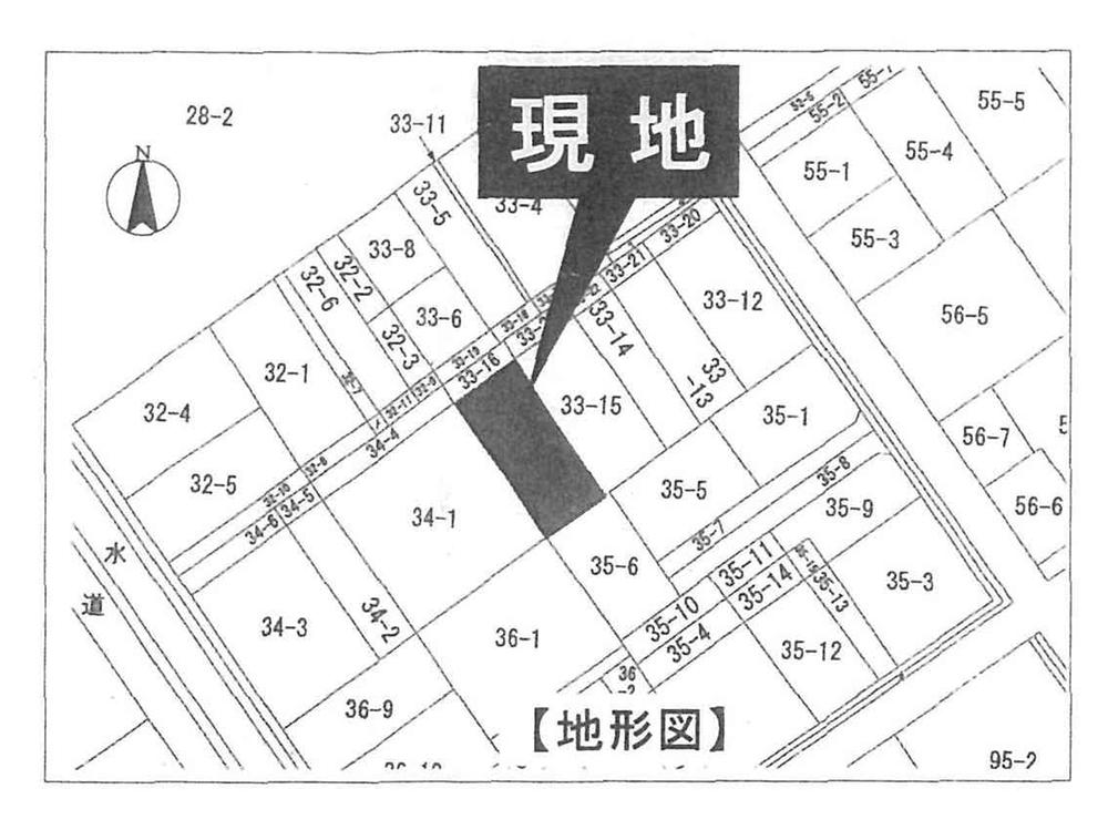 Compartment figure. Land price 22,900,000 yen, Land area 120.89 sq m public view