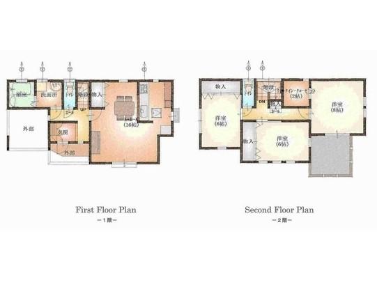 Floor plan. 26,800,000 yen, 3LDK + S (storeroom), Land area 101.41 sq m , Building area 102.26 sq m