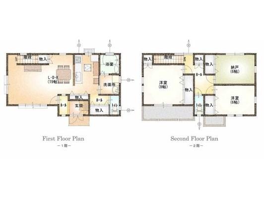 Floor plan. 27.5 million yen, 3LDK, Land area 101.62 sq m , Building area 101.02 sq m