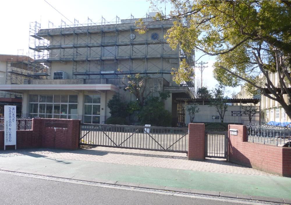 Primary school. Shizuoka Municipal Osato to Nishi Elementary School 1556m