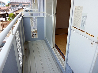 Balcony. Spacious balcony