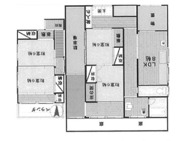 Floor plan. 23 million yen, 4LDK + S (storeroom), Land area 138.29 sq m , Building area 113.13 sq m