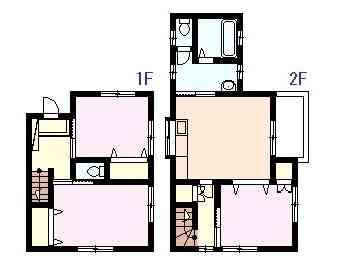 Floor plan. 15 million yen, 3DK, Land area 59.36 sq m , Building area 68.31 sq m