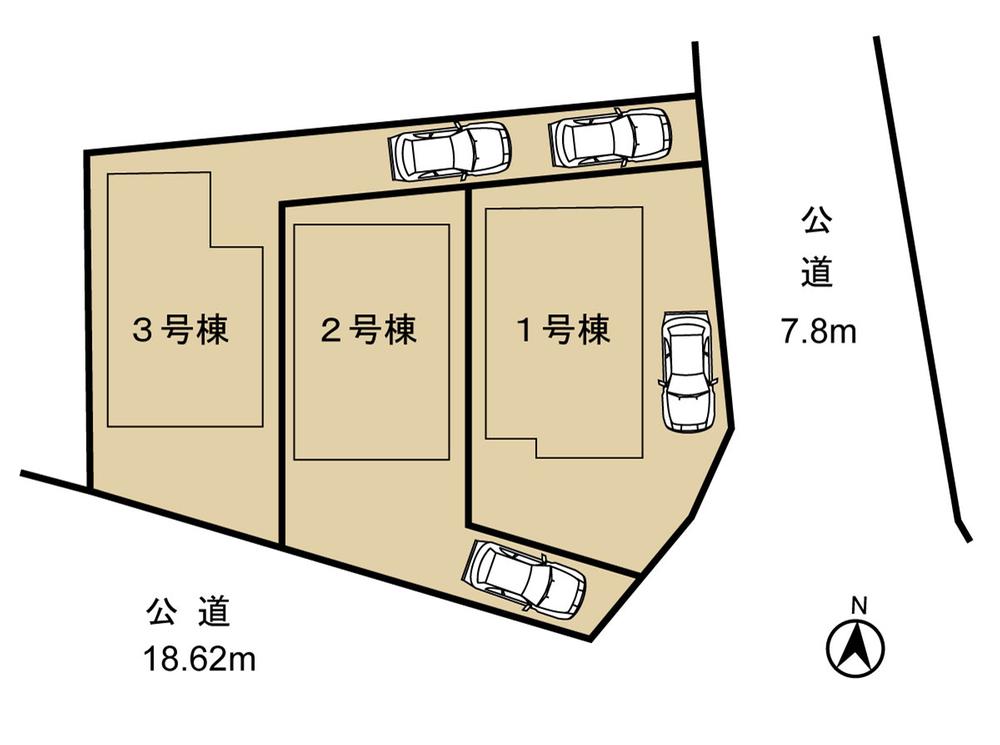 Compartment figure. 15.8 million yen, 4LDK, Land area 104.11 sq m , Building area 92.34 sq m