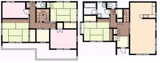 Floor plan. 22 million yen, 5LDK, Land area 201.32 sq m , Building area 116.34 sq m