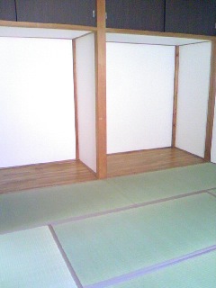 Other room space. Second floor Japanese-style room, There closet storage