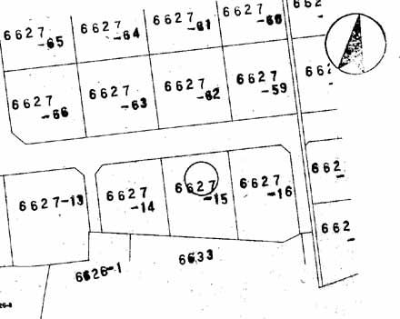 Compartment figure. Land price 13,680,000 yen, Land area 173.87 sq m public view