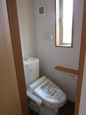 Toilet. Toilet of the same specification