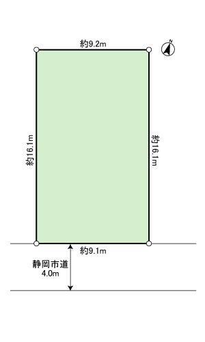 Compartment figure. Land price 27.6 million yen, Land area 147.1 sq m