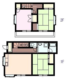 Floor plan. 6.5 million yen, 3DK, Land area 79 sq m , Building area 73.59 sq m