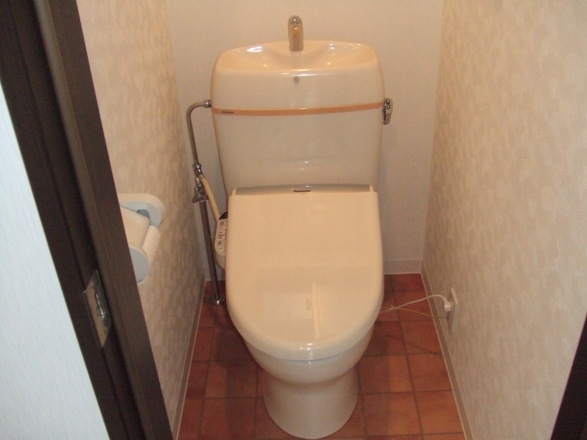 Toilet. With Washlet