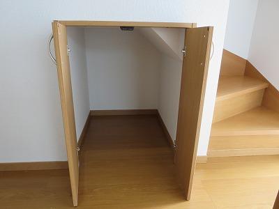 Receipt. Stairs storage of the same specification