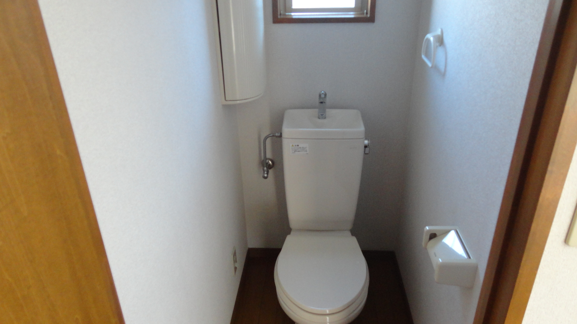 Toilet. window, There will. There is also a storage.