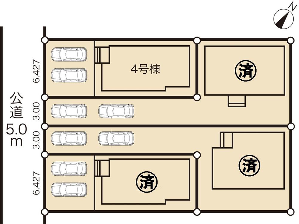 Compartment figure. 23.5 million yen, 4LDK, Land area 107.92 sq m , Building area 93.15 sq m