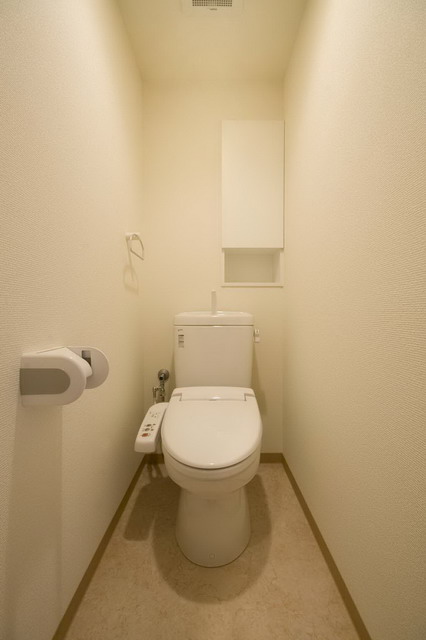 Toilet.  ※ It will be on the corner room photo