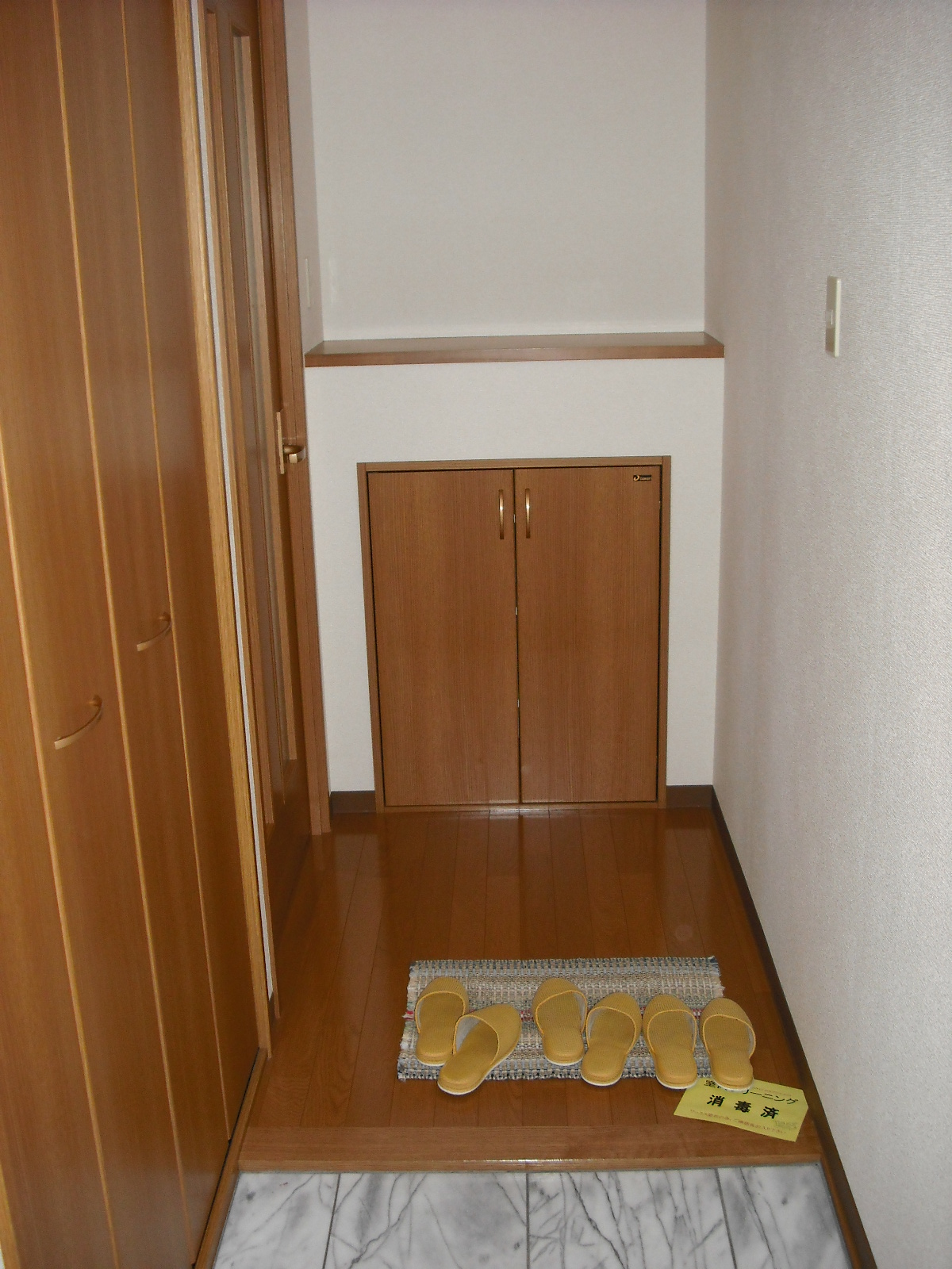 Entrance. There is also a separate storage and cupboard in the entrance hall