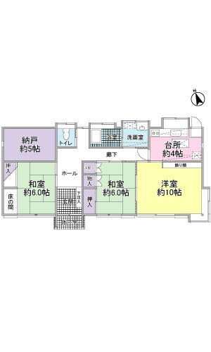 Floor plan. 29,800,000 yen, 2LDK+S, Land area 770.24 sq m , Heike residential building area 81.49 sq m conventional method of construction