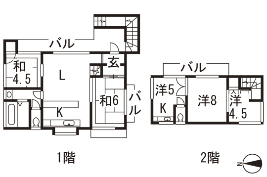 Floor plan. 15.8 million yen, 5LDK, Land area 303 sq m , Building area 123.5 sq m