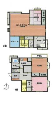 Floor plan. 19,800,000 yen, 3LDK, Land area 331 sq m , Building area 120.65 sq m