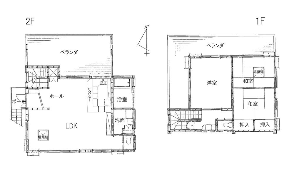 Floor plan. 7.5 million yen, 3LDK, Land area 404 sq m , Building area 110.13 sq m floor plan