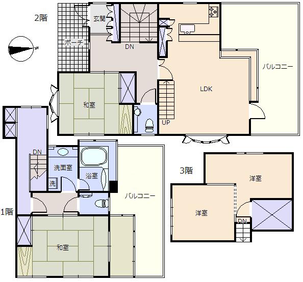 Floor plan. 18 million yen, 4LDK, Land area 275 sq m , Building area 143.53 sq m