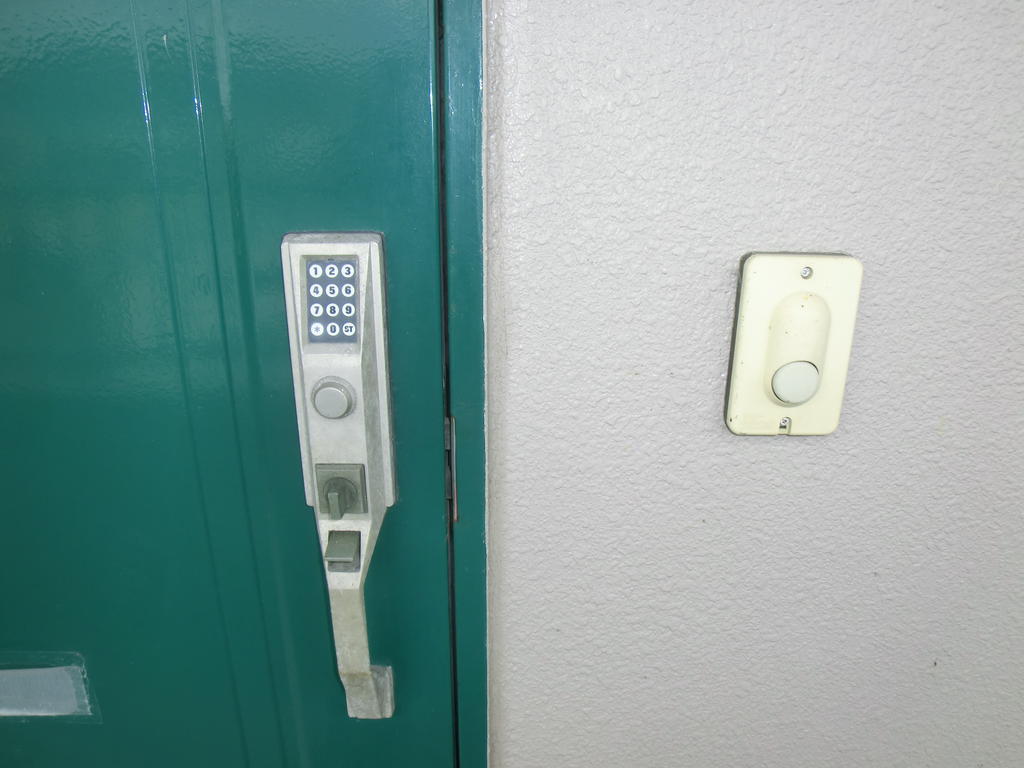 Entrance. PIN electronic lock