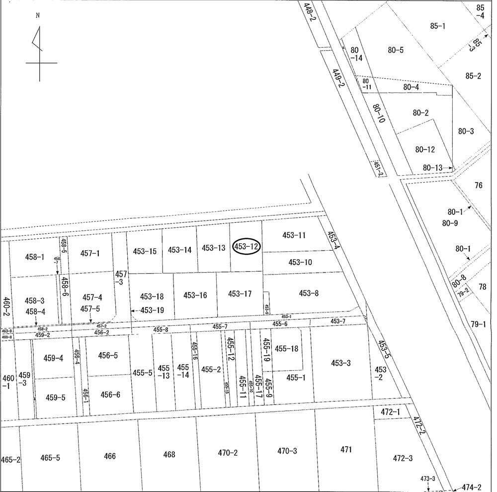 Compartment figure. Land price 9.8 million yen, Land area 167.61 sq m